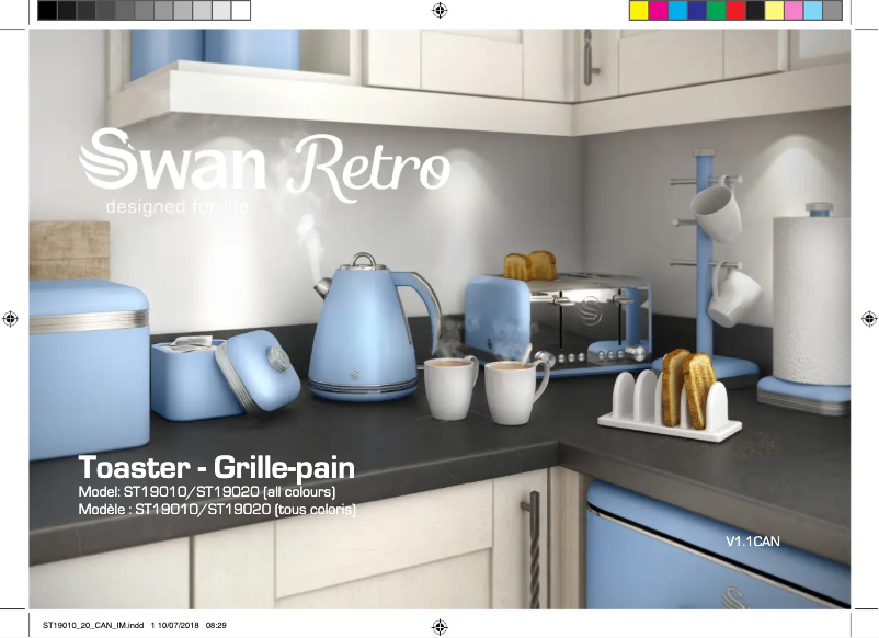 Page 1 de la notice Manuel utilisateur Swan ST19010