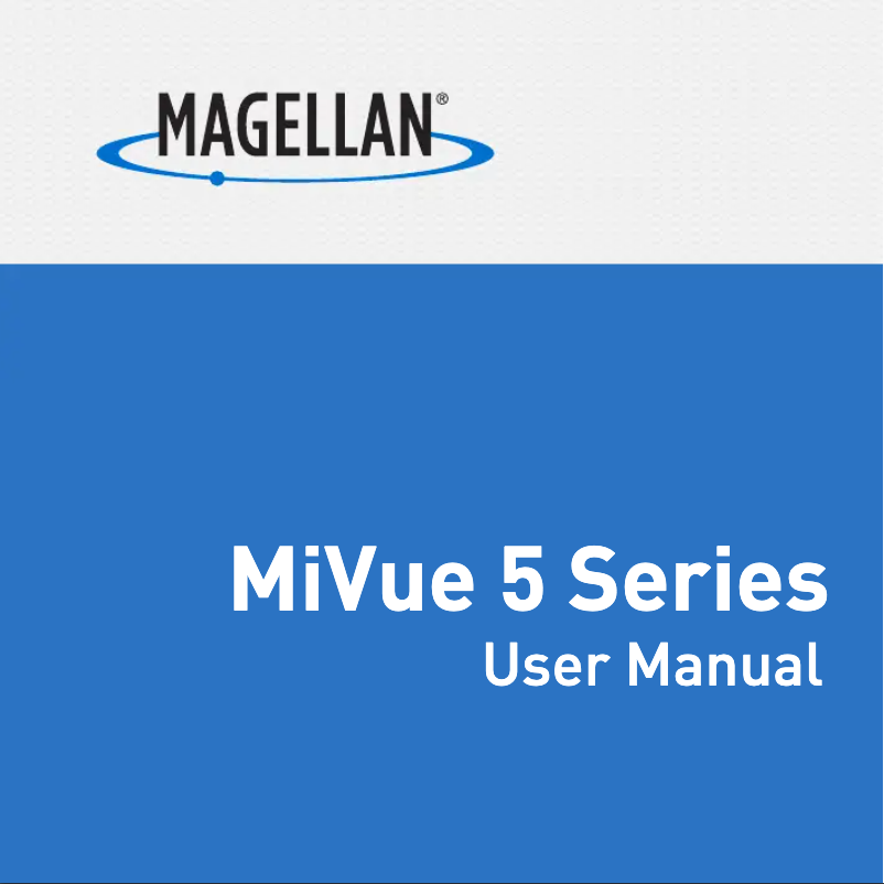 Page n°1 - Manuel utilisateur Magellan MiVue 538