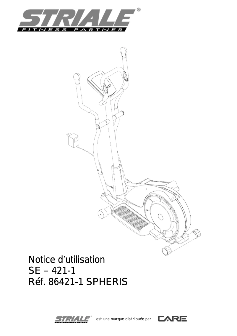 Page n°1 - Manuel utilisateur Striale Spheris