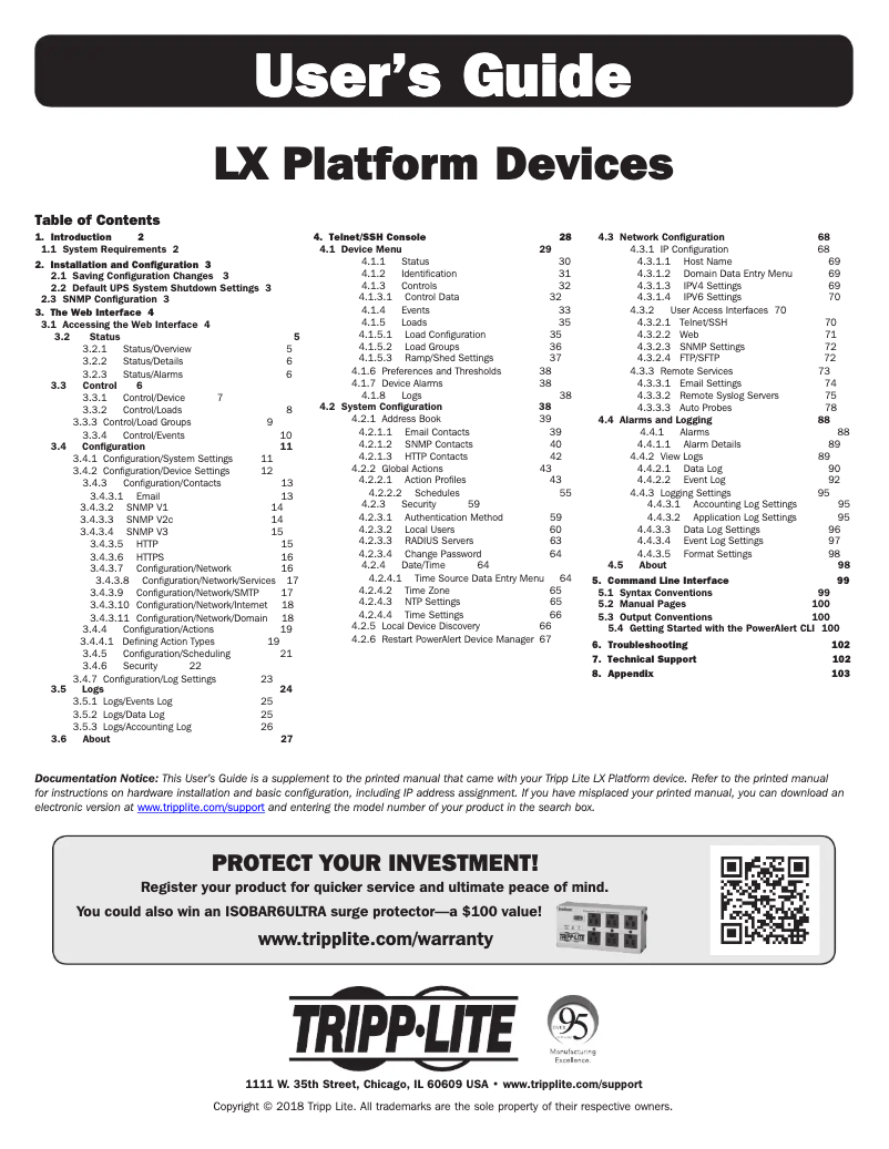 Image de la première page du manuel de l'appareil PDU3EVN6L1520