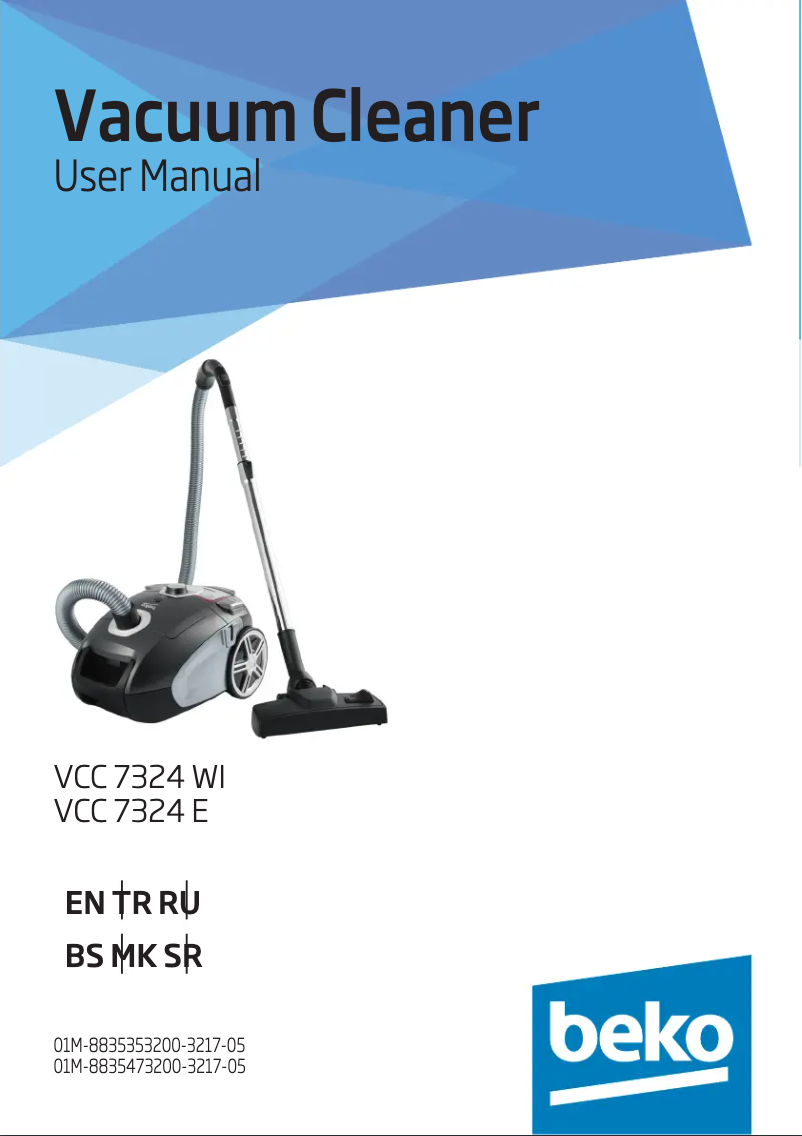 Image de la première page du manuel de l'appareil VCC 7324 WI