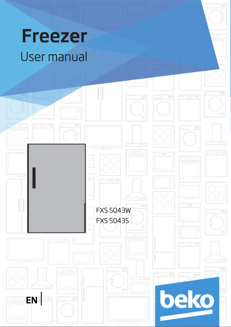 Image de la première page du manuel de l'appareil FXS5043W