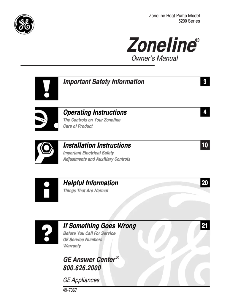Imagen de la primera página del manual del dispositivo AZ52H07DAB