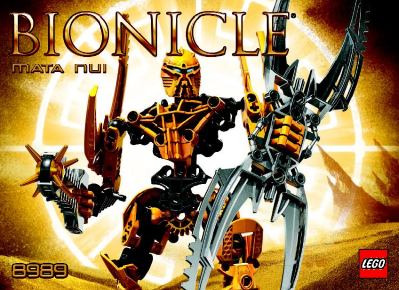 Página 1 del manual Manual de usuario Lego Mata Nui