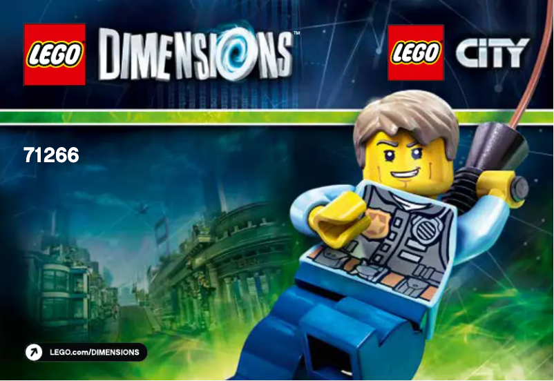 Page 1 de la notice Manuel utilisateur Lego Dimensions 71266
