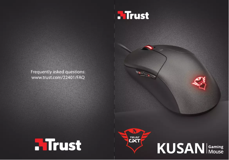 Page n°1 - Manuel utilisateur Trust Kusan GXT 180