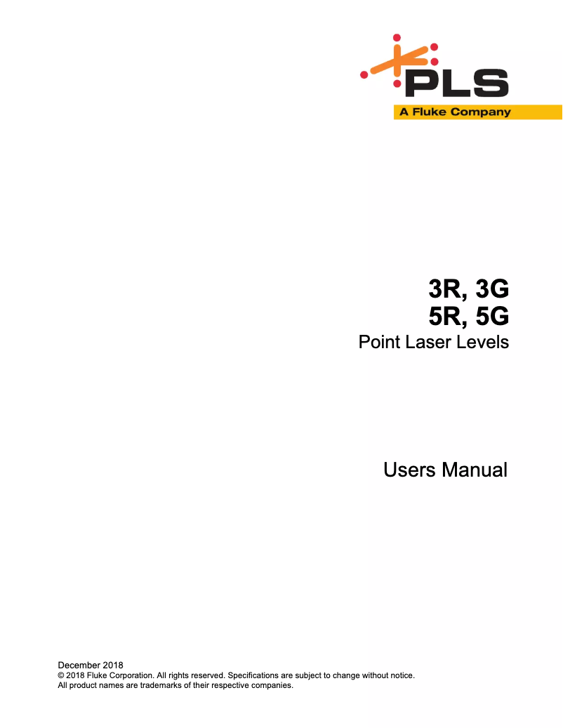 Page 1 de la notice Manuel utilisateur PLS 3G