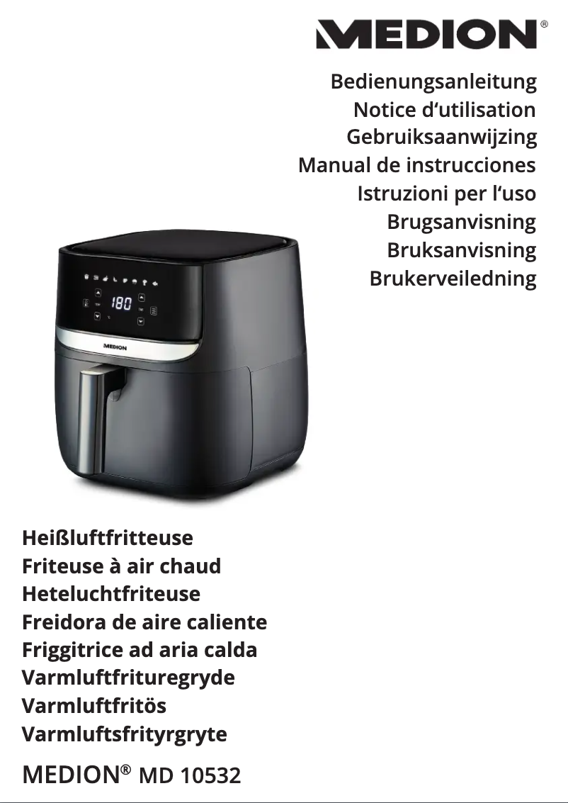 Page n°1 - Manuel utilisateur Medion MD 10532