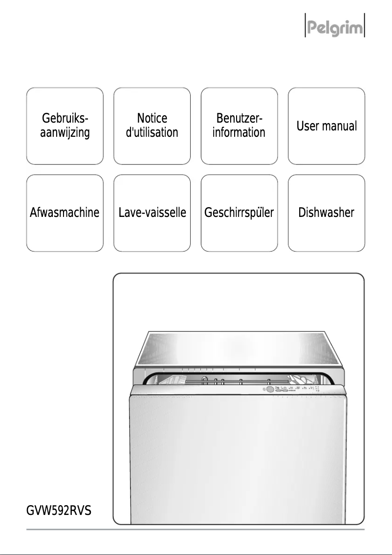 Page 1 de la notice Manuel utilisateur Pelgrim GVW 592