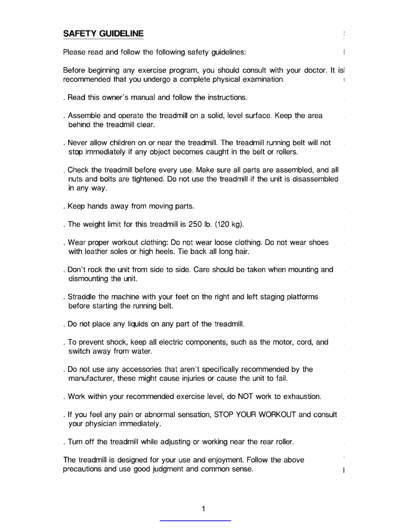 Image de la première page du manuel de l'appareil 1098F