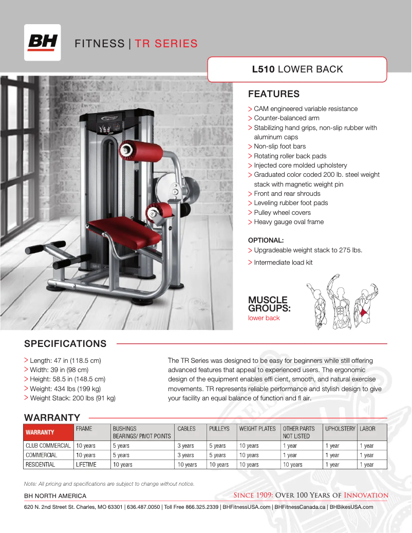 Image de la première page du manuel de l'appareil L510
