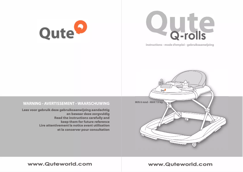 Página 1 del manual Manual de usuario Qute Q-Rolls