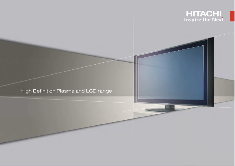 Page n°1 - Brochure Hitachi 32LD960DTA