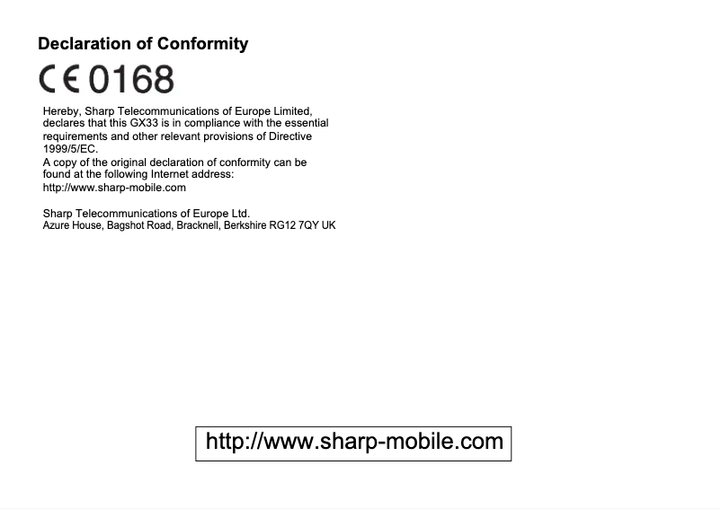 Image de la première page du manuel de l'appareil GX33