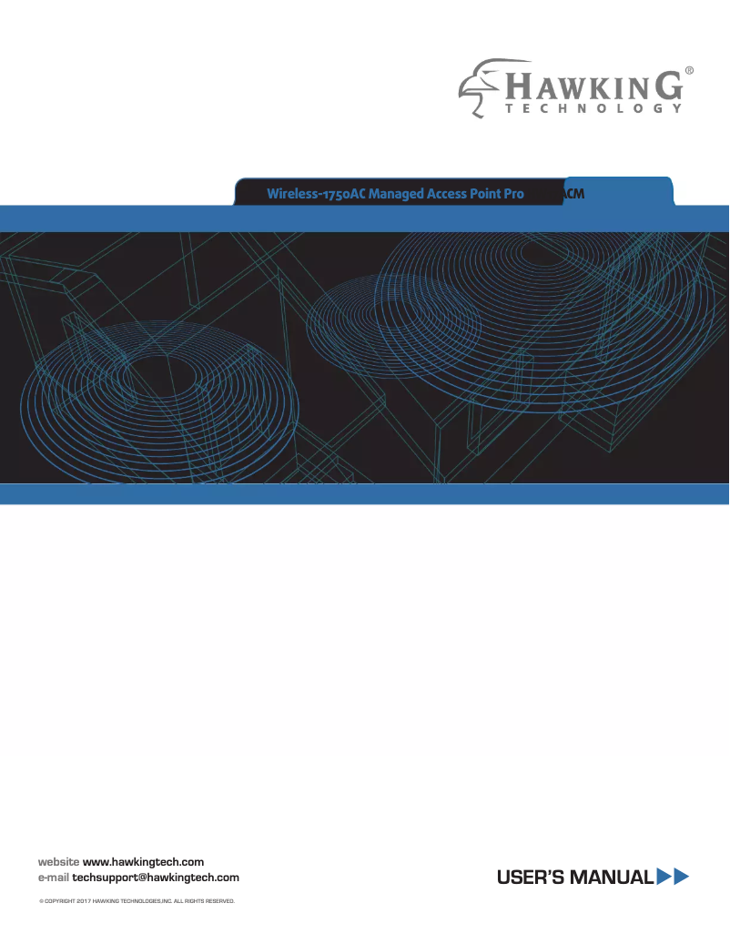Page n°1 - Manuel utilisateur Hawking Technologies HW17ACM