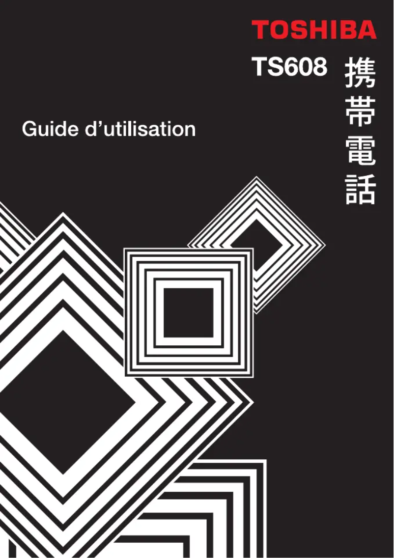 Image de la première page du manuel de l'appareil TS608