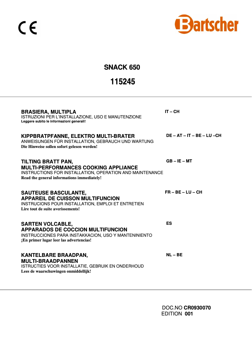 Image de la première page du manuel de l'appareil 115245