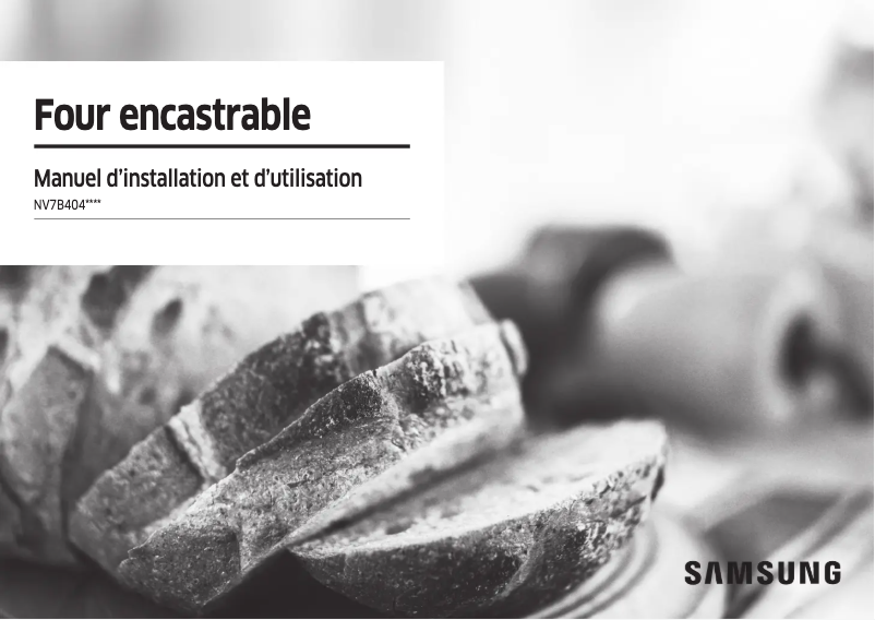 Image de la première page du manuel de l'appareil NV7B4030YCK