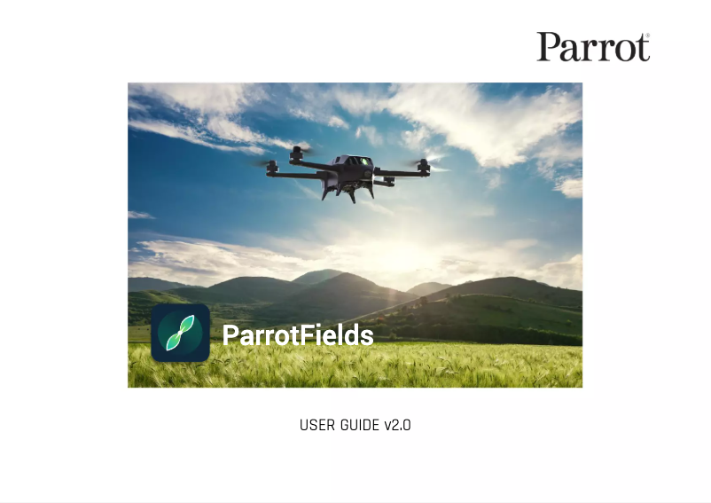 Page n°1 - Manuel utilisateur Parrot Sequoia