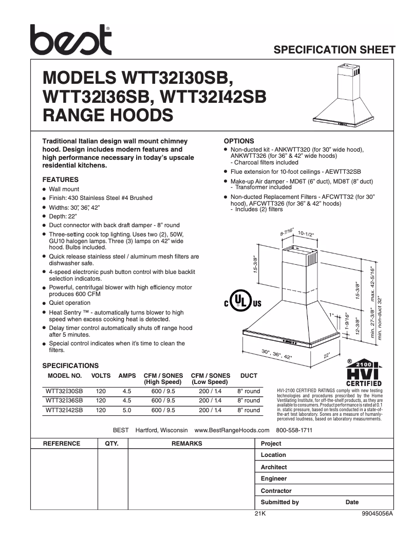 Image de la première page du manuel de l'appareil WTT32I42SB