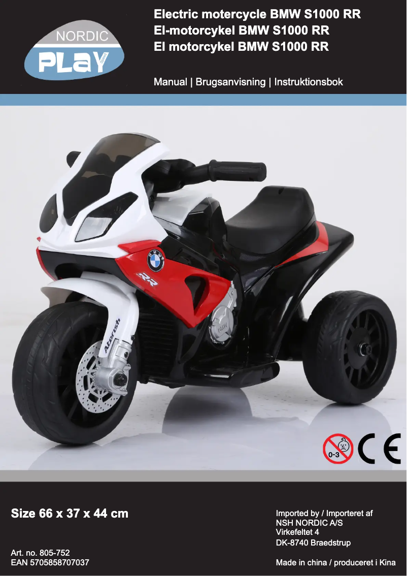 Image de la première page du manuel de l'appareil 805-752