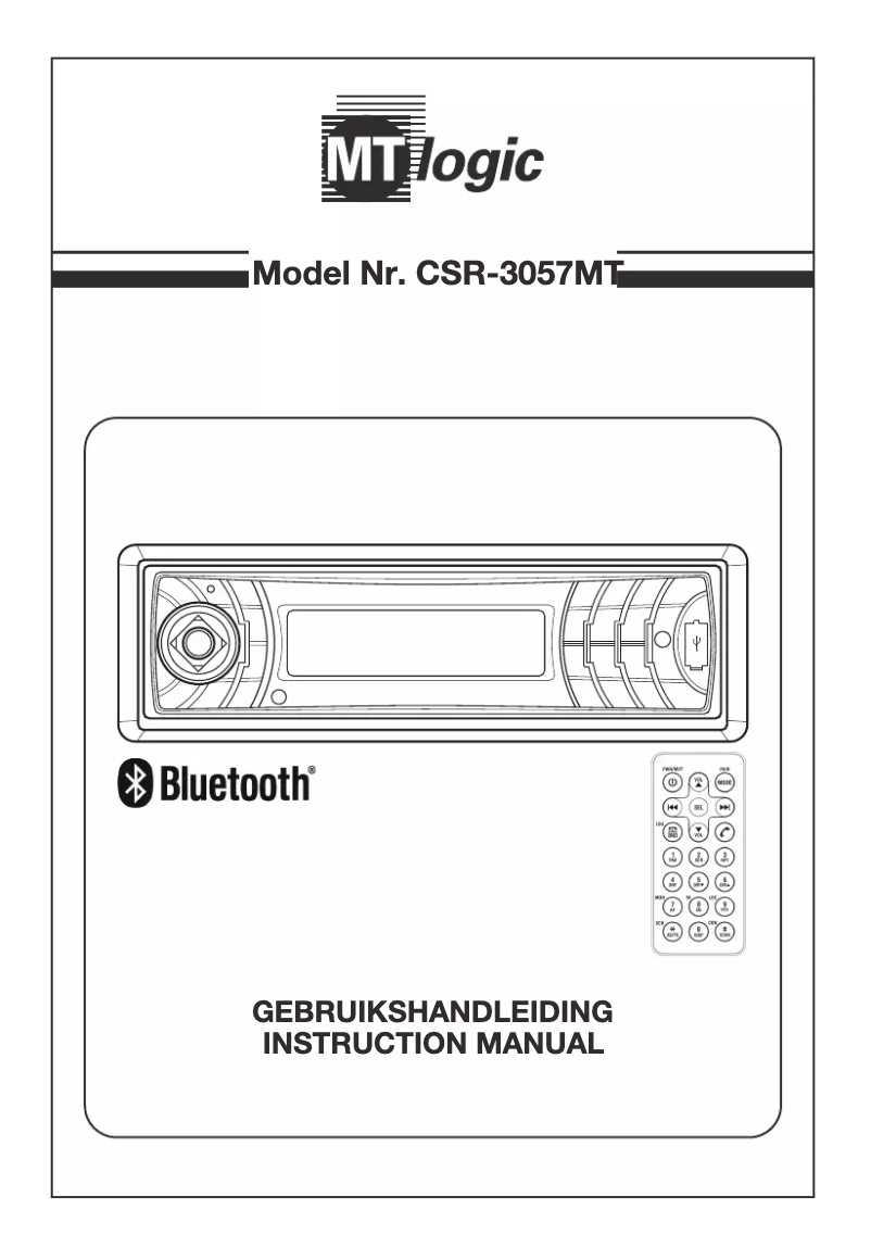 Page 1 de la notice Manuel utilisateur MT Logic CSR-3057MT