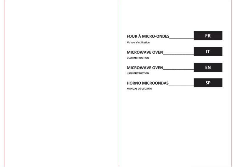 Page 1 de la notice Manuel utilisateur Candy CMG 2071 DS SGP