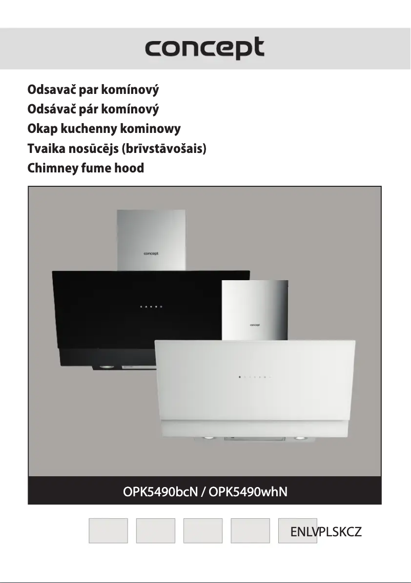 Image de la première page du manuel de l'appareil OPK5490whN