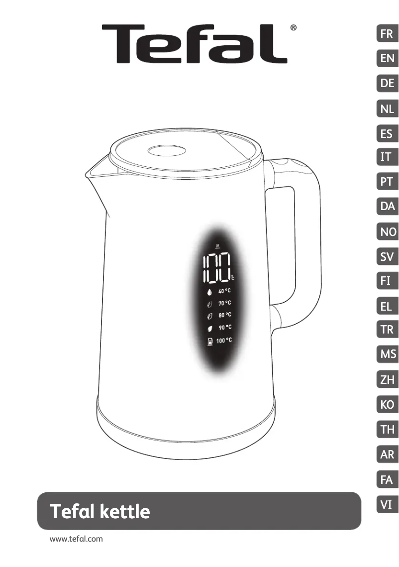 Page n°1 - Manuel utilisateur Tefal KO854830