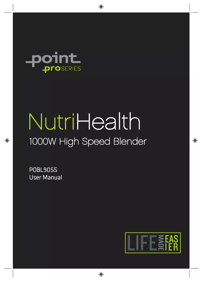 Página 1 del manual Manual de usuario Point POBL90SS