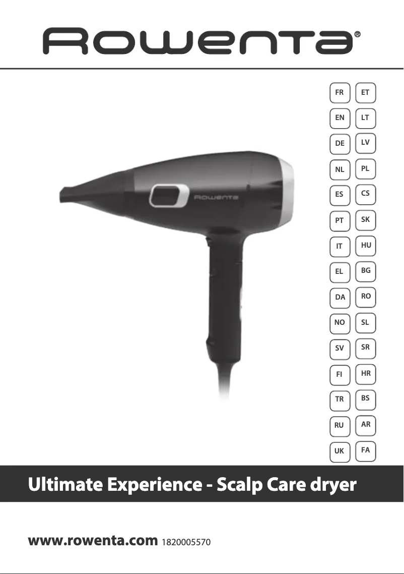 Imagen de la primera página del manual del dispositivo Ultimate Experience CV9240