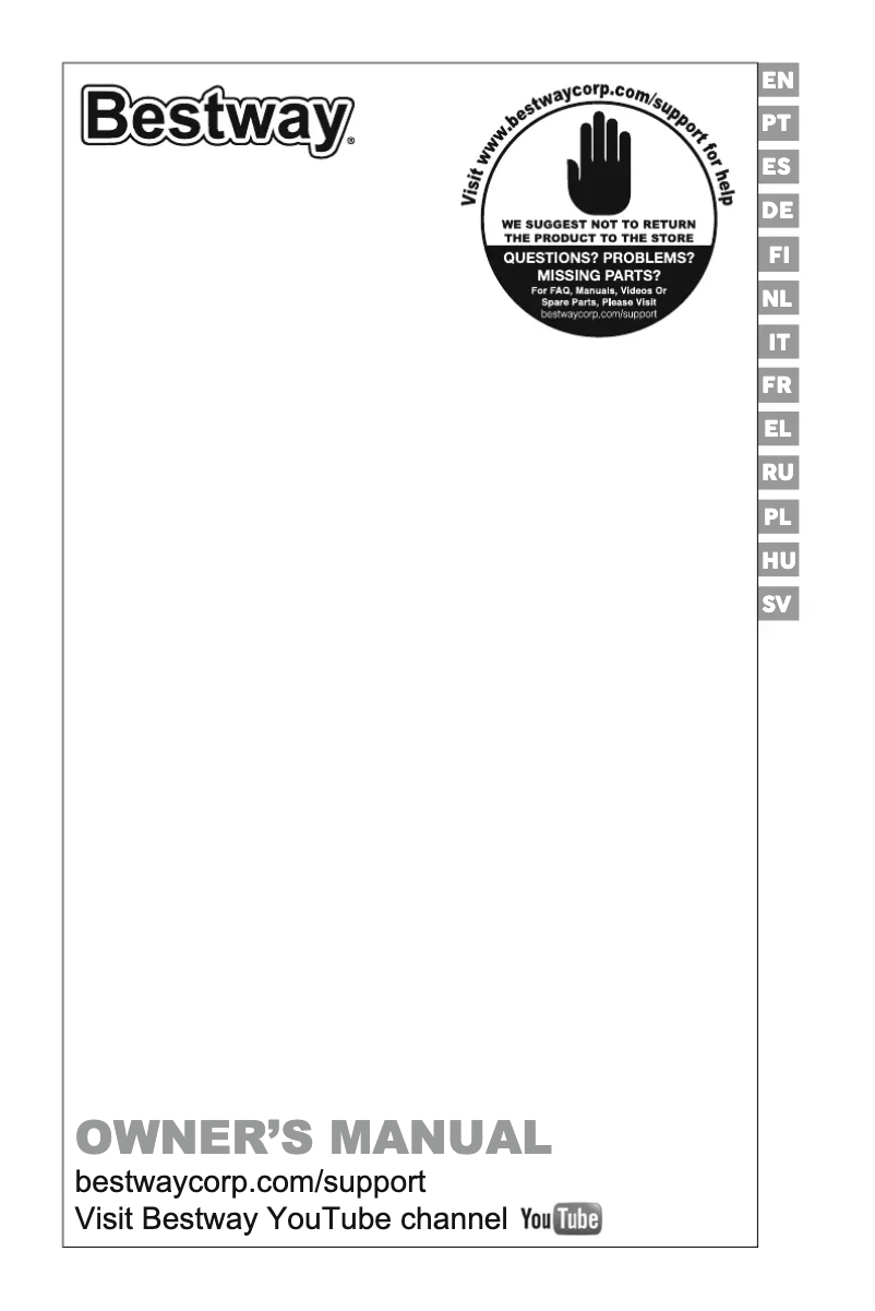 Image de la première page du manuel de l'appareil H2OGO! 53383