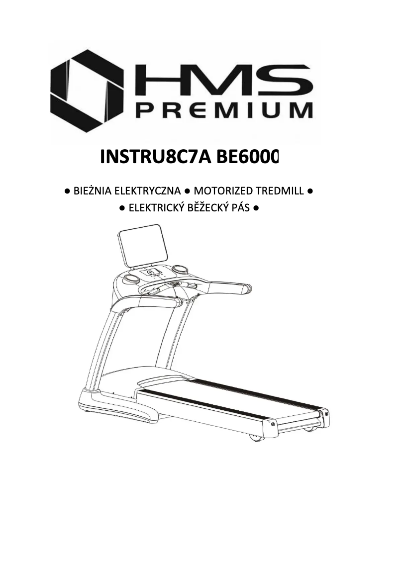 Page n°1 - Manuel utilisateur HMS Premium BE6000