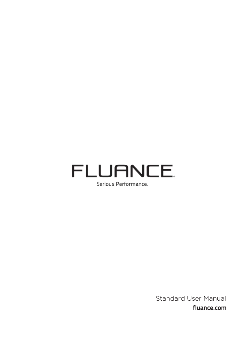 Page n°1 - Manuel utilisateur Fluance XL8S