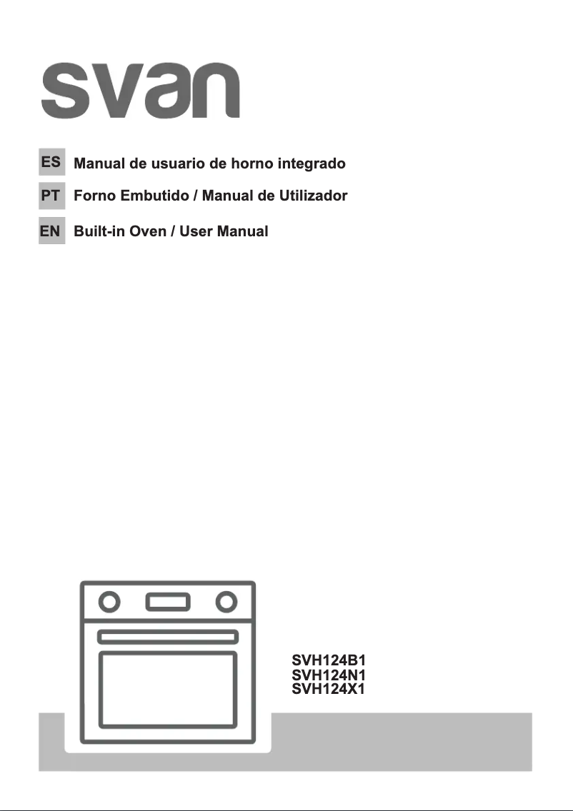 Image de la première page du manuel de l'appareil SVH124X1