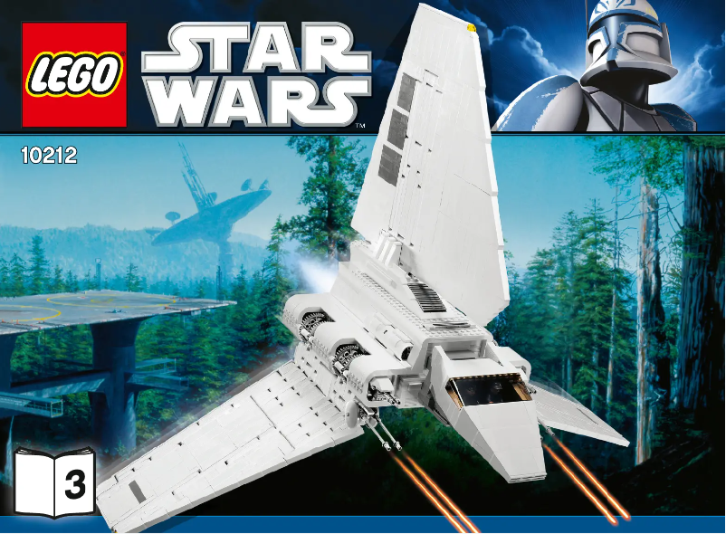 Page n°1 - Manuel utilisateur Lego Star Wars 10212