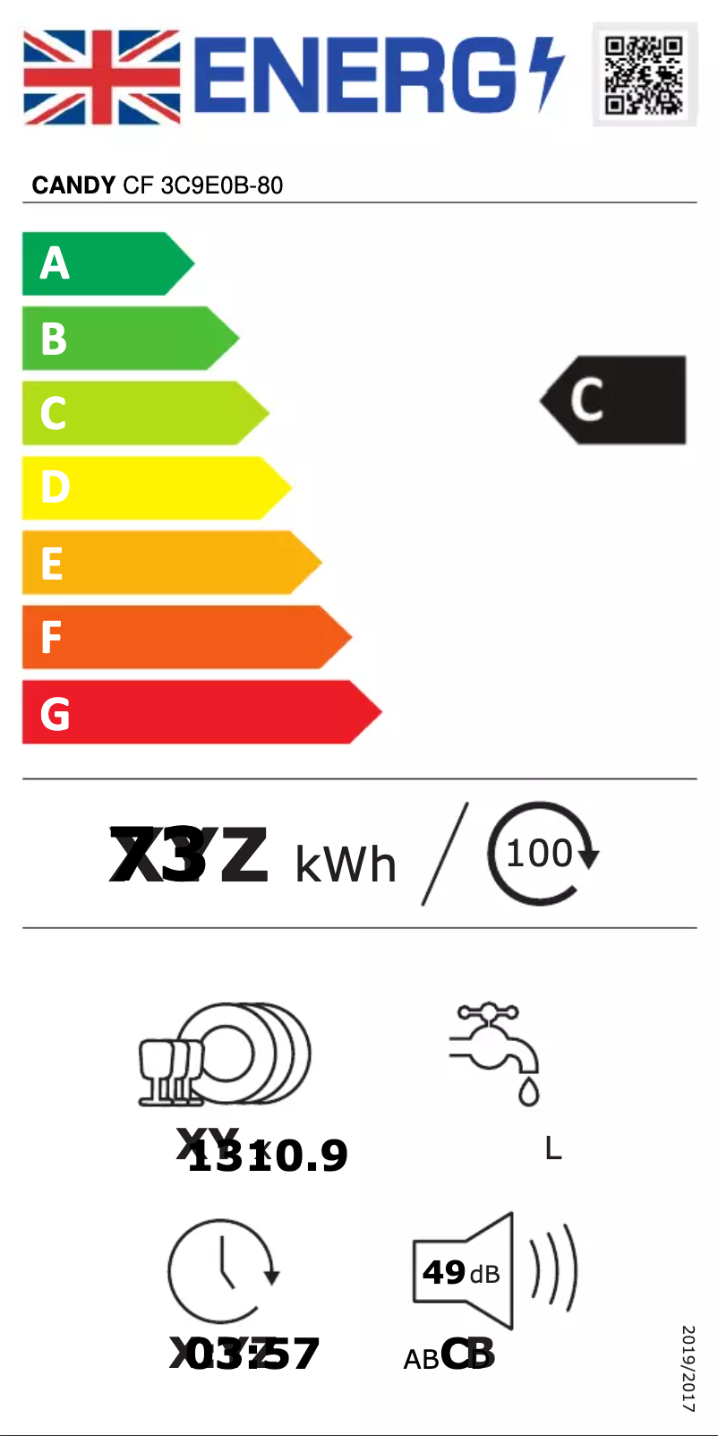 Image de la première page du manuel de l'appareil CF 3C9E0B-80