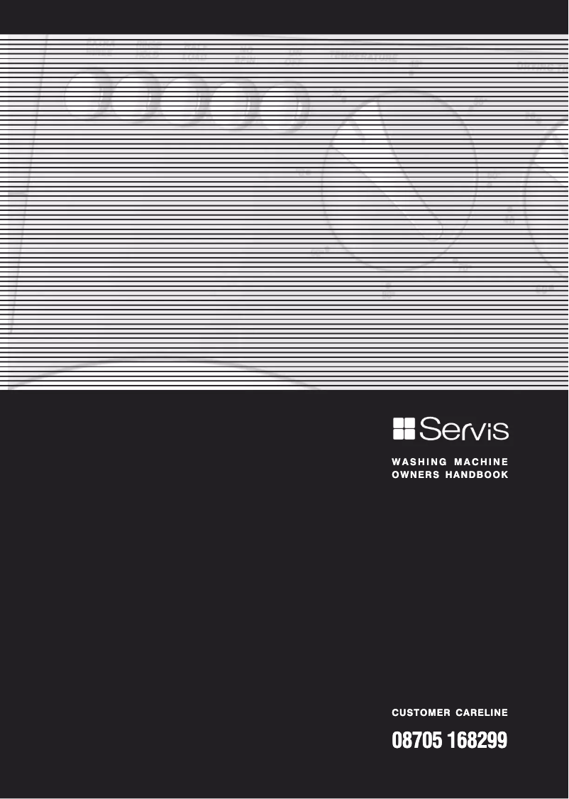 Page n°1 - Manuel utilisateur Servis M6654W