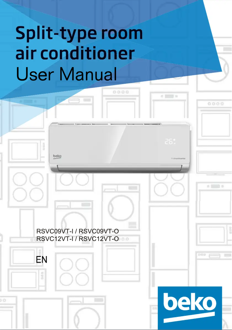 Image de la première page du manuel de l'appareil RSVC09VT-O