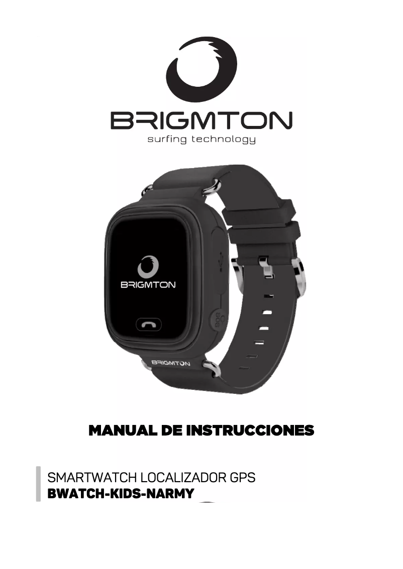 Image de la première page du manuel de l'appareil BWATCH-KIDS