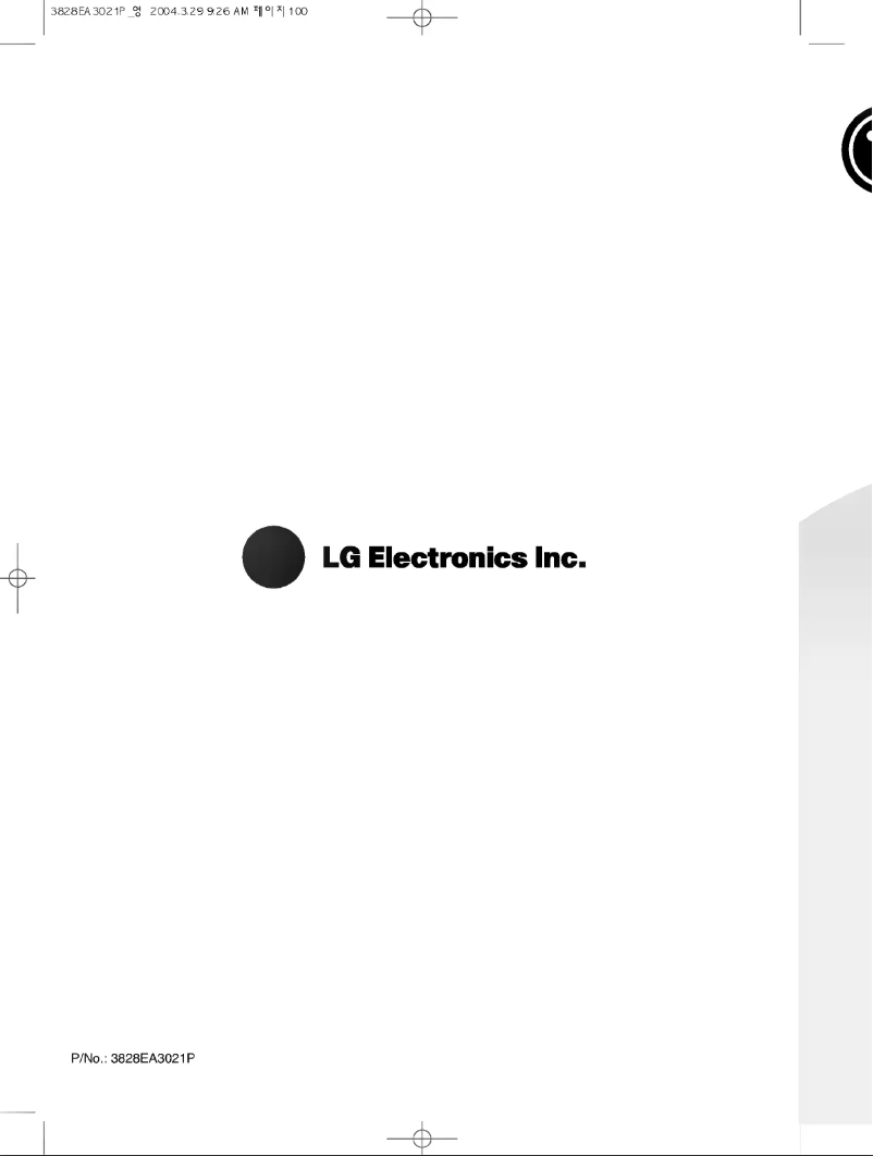 Página 1 del manual Manual de usuario LG WFT75B30APT