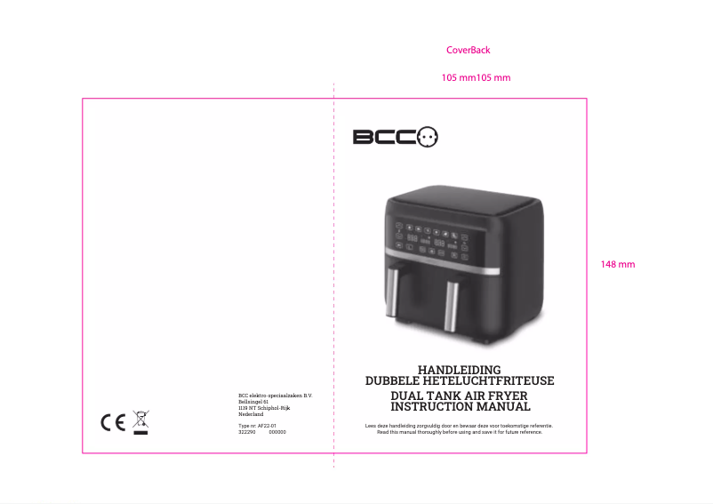 Page n°1 - Manuel utilisateur BCC AF22-01