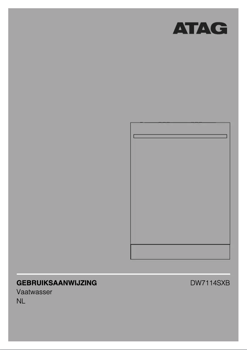 Page n°1 - Manuel utilisateur Atag DW7114SXB