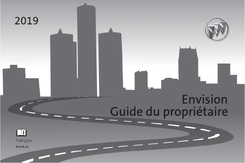 Page 1 de la notice Manuel utilisateur Buick Envision (2019)