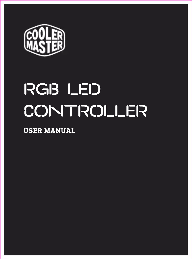 Page 1 de la notice Manuel utilisateur Cooler Master MFY-RCSN-NNUDK-R1
