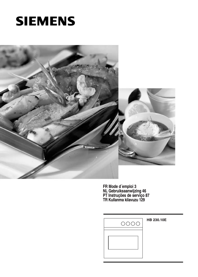 Image de la première page du manuel de l'appareil HB230510J