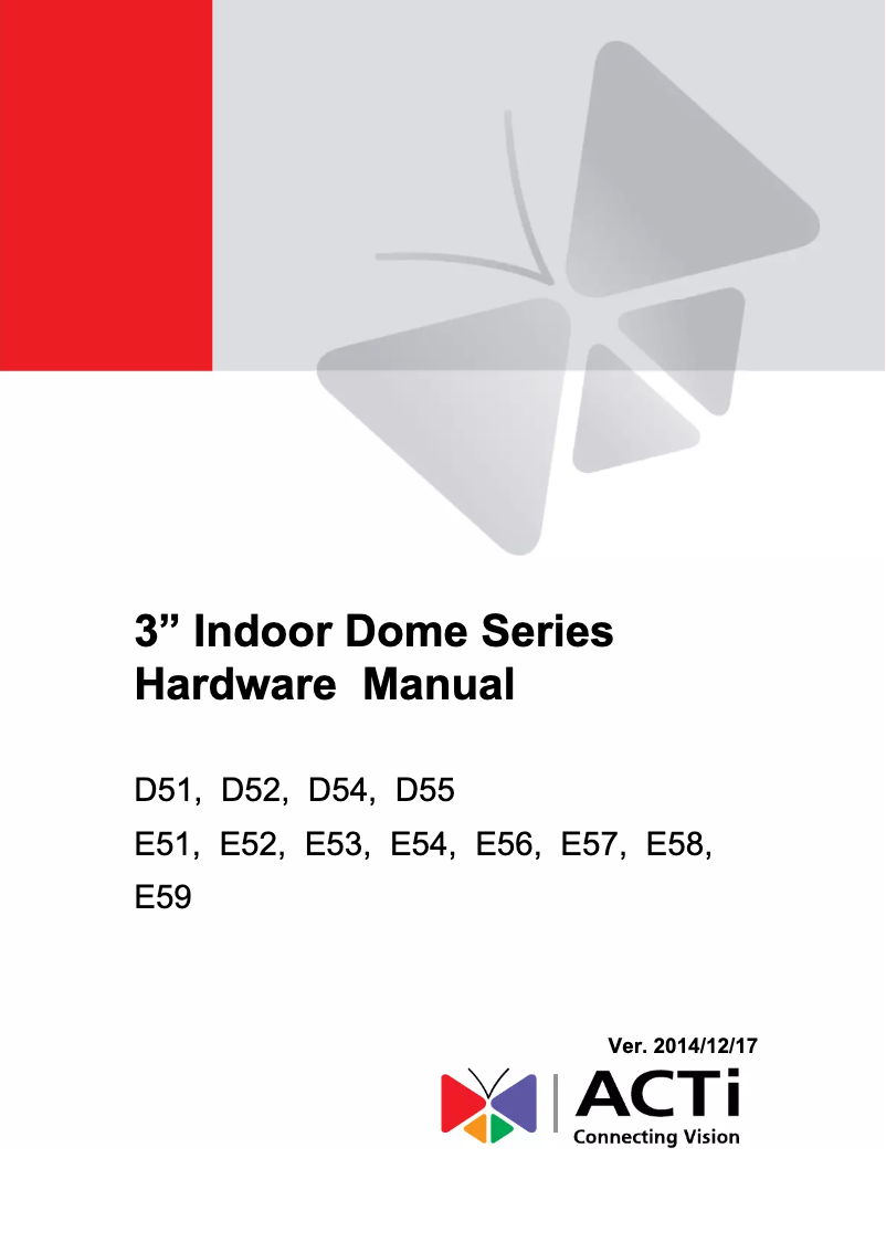 Image de la première page du manuel de l'appareil TCM3401