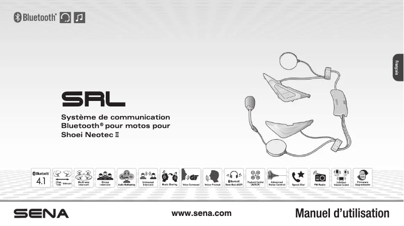 Image de la première page du manuel de l'appareil SRL