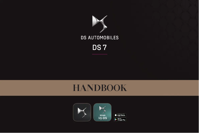 Page 1 de la notice Manuel utilisateur Citroën DS7 Crossback (2017)