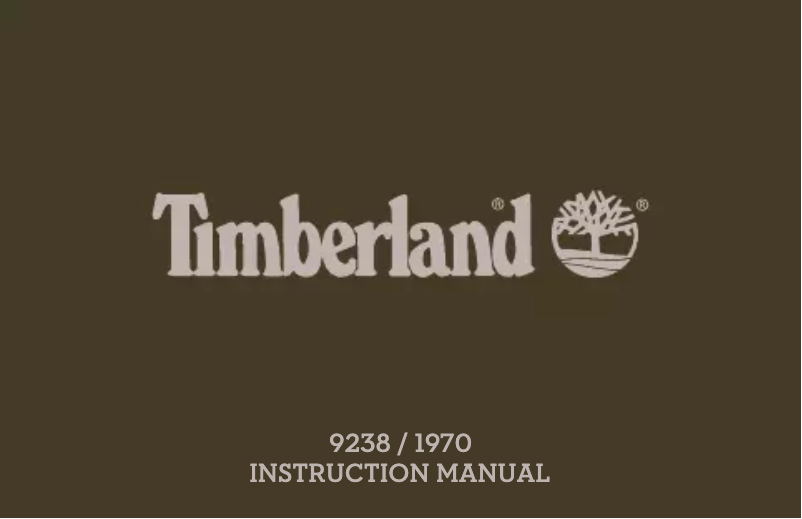 Page 1 de la notice Manuel utilisateur Timberland Upton TBL.14814